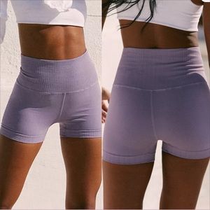 Free People Movement Good Karma Shorts In Daybreak. NWOT! Various